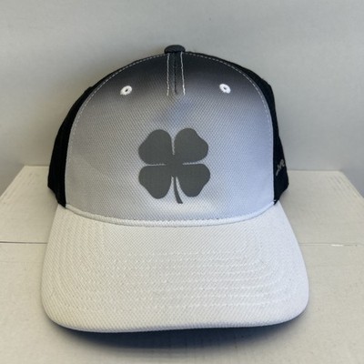 Rare Sample Hat by Black Clover, Unisex, Grey/Black /White 3d Grey Clover 