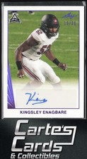 Kingsley Enagbare 2021 Leaf Memories #BA-KE1 1990 Auto Spectrum Purple 15/30