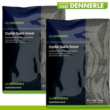 Dennerle 2 X 10 KG Sable D'Aquarium Diamant Noir Eau Douce Substrat D'Aquarium