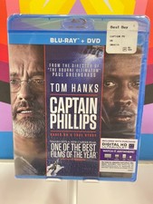 Tom Hanks Captain Phillips (Blu-ray, 2013) NEW