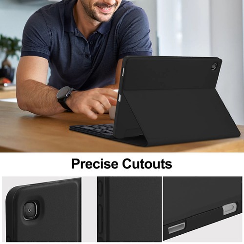 Für Samsung Galaxy Tab A8 A9+ S10 S9 FE S8 Tastatur Hülle Maus Bluetooth QWERTZ - Bild 23 von 57