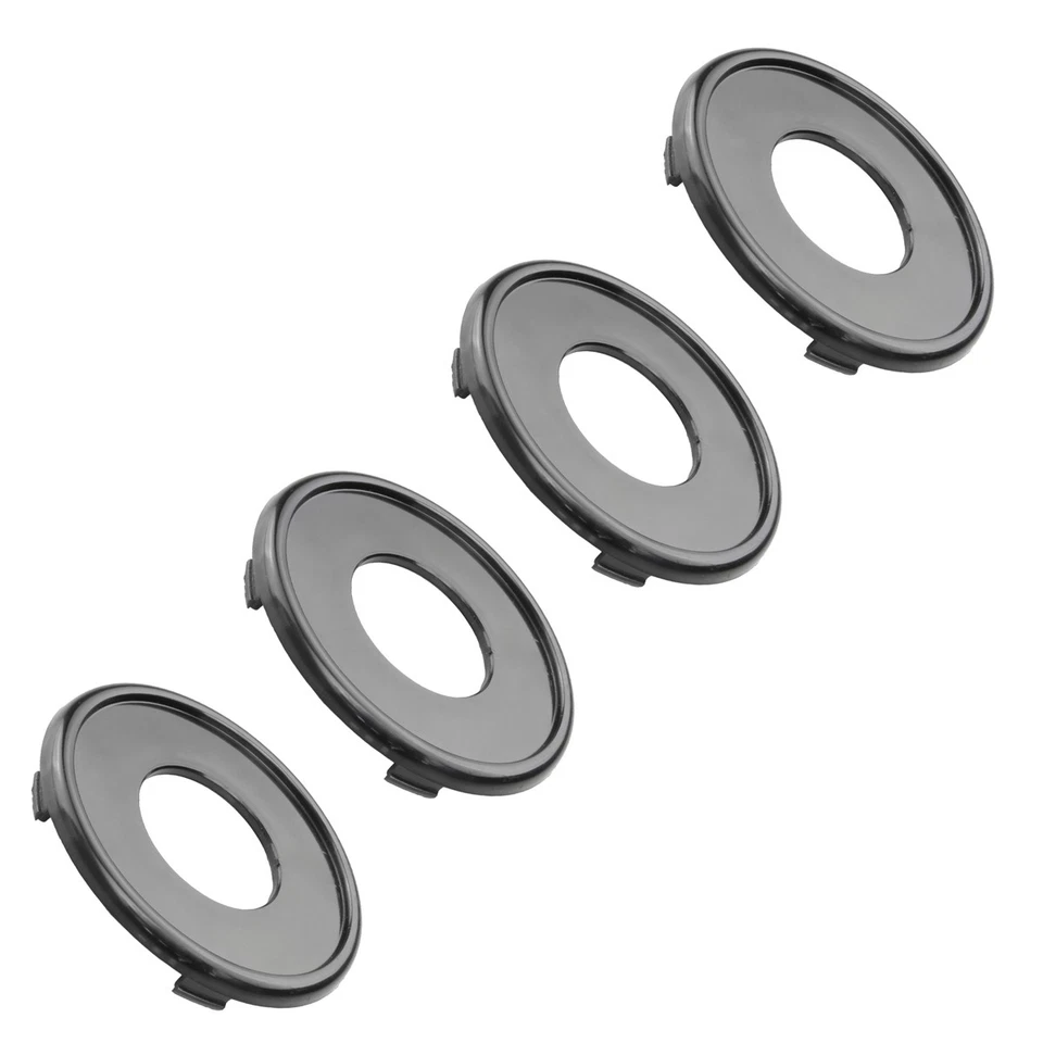4X Tapa De Rueda Cubierta De Rueda Negro Ø 70Mm Para OPEL - Imagen 2 de 4