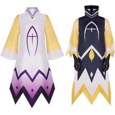Hazbin Hotel Adam Cosplay Stage Performance Costume Halloween Fun Set Cloth Suit