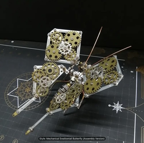 Steampunk Swallowtail Butterfly Kit, 333 pcs, 12+ - Picture 4 of 8