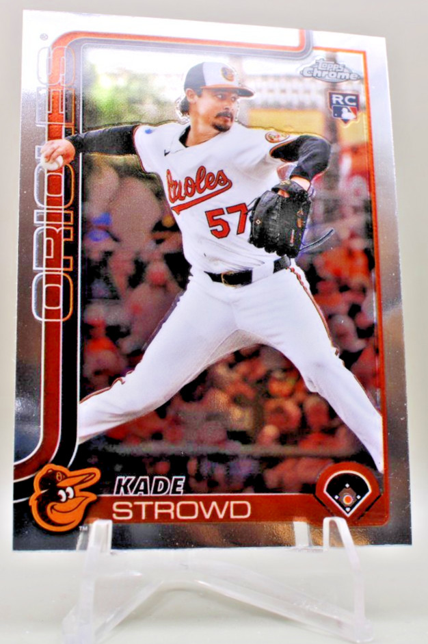 2025 Topps Chrome Update Series Kade Strowd #USC193 Chrome