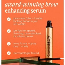 NEW Grande Brow Enhancing Serum FULL SIZE 3mL Fuller Bolder Brows