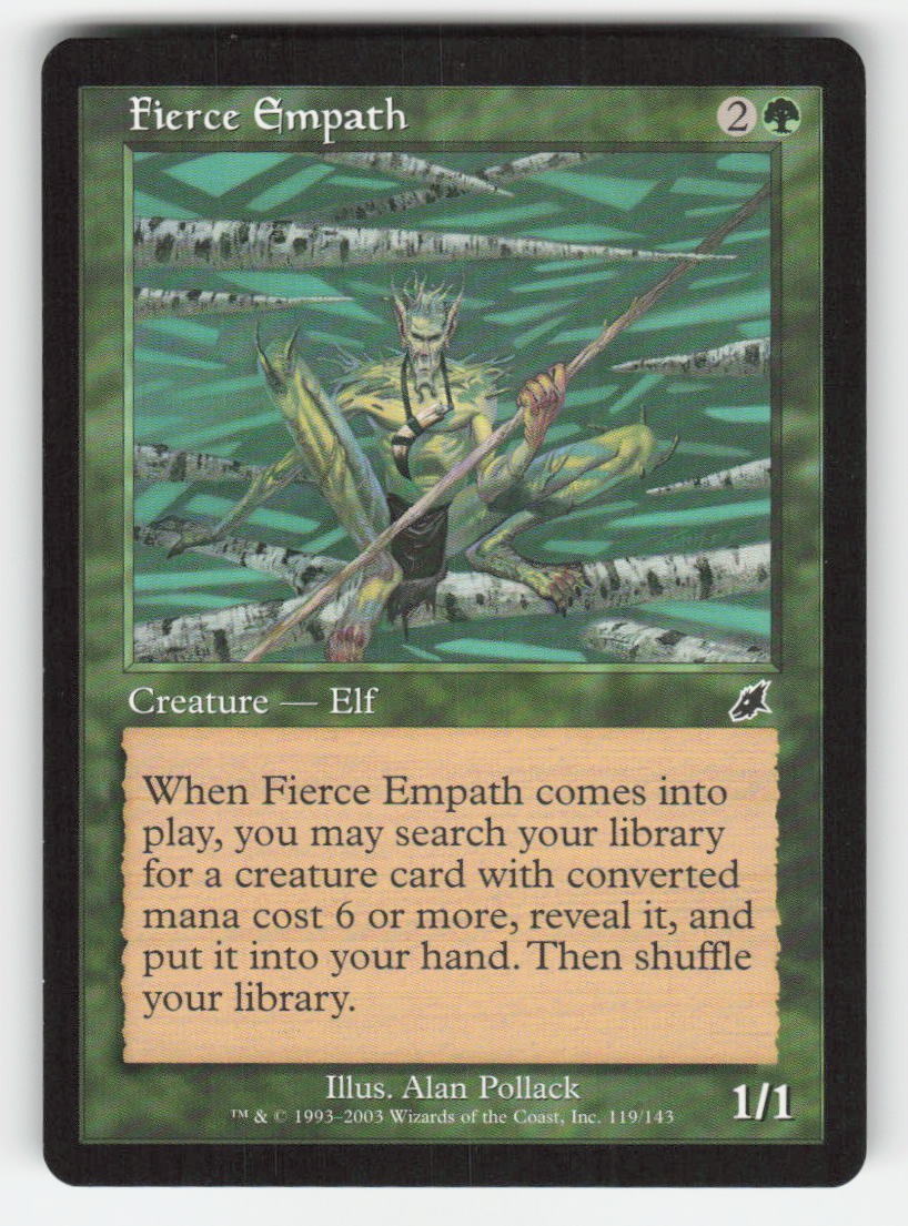 2003 Fierce Empath Scourge 119 MTG