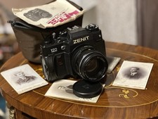 Zenit 122 SLR Film Camera MC Helios-44m-4 58mm F2 Lens For M42 bokeh effect