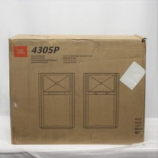 JBL Harman 4305P Studio Monitor Powered Bookshelf Loudspeaker System