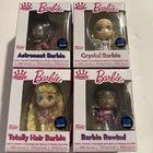 Funko Minis Barbie Five Below Exclusive Metallic Set of 4 Totally hair, Crystal
