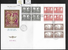 VPH_78. VATICAN. GOLDEN SERIES. Blocks of 1966 SACRUM POLONIAE set. Scott 433-43