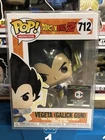 Funko Pop Dragon Ball Z Chalice Excl Vegeta Galick Gun #712 W/Protector BOX DMG