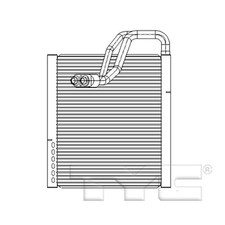 New AC Evaporator for 12-16 Kia Rio  97140-1W010