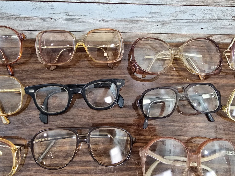 Estuches vintage para gafas y gafas de sol A/O Japón Francia Italia (LOTE de 29) Foto 4 de 4