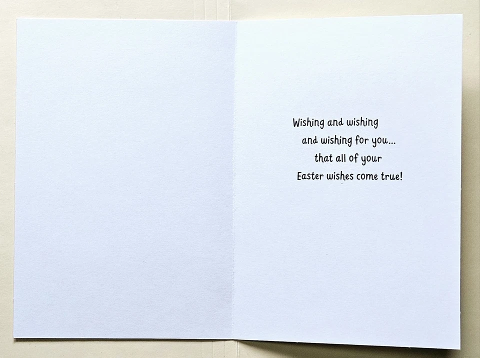 ¡Feliz Pascua, nieta! / Tarjeta de felicitación /(incl. Sobre 5×7") Foto 2 de 4