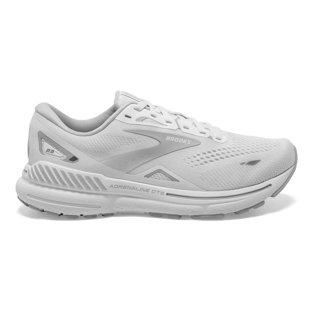 Женские кроссовки Brooks Adrenaline GTS 23, Белый / устричный / серебристый, 5 мл, США