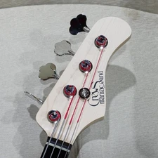 Crews Maniac Sound JB-Modern PUNK Fretless Bass Old Pickup, Rotosound Strings U