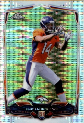 2014 Topps Chrome Pulsar Refractors #211 Cody Latimer - FB