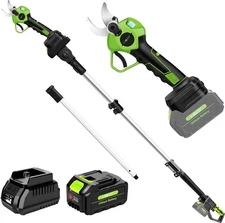 2-IN-1 Electric Pole Pruning Shears Cordless Compatibility with V MAX