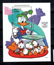 Ghana 1995 Mi. Bl.268 Bloc Feuillet 100% Neuf ** 2000 C, Disney, anniversaire de