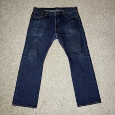 Levi's 501 Jeans Men's Size 36x30 Straight Leg Button Fly Medium Wash Denim