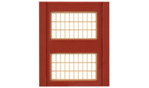 Woodland Scenics DPM 30174 HO Two-Story Steel Sash Window Kit | Zustand: New