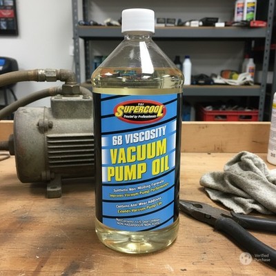 High-Performance 32oz Synthetic Vacuum Pump Oil with 68 Viscosity - Non-Misting