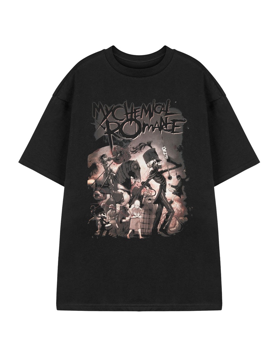 My Chemical Romance Black The Black Parade Short Sleeved T-Shirt Unisex