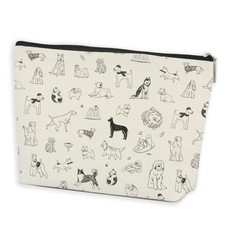 Reusable Cute Dogs Makeup Bag Dog Lovers Gifts Moms Multicolor0816