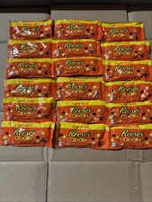 18 Packs Reese's Pieces King Size Candy 3oz, BB 03/26