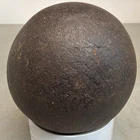 Antique Cast Iron Cannon Ball Cannonball Projectile 4” + 10lbs 13 Ounces