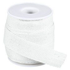 19mm x 33feet Inch Flat Drawstring Cord Drawstring Replacement, White