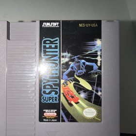 Carro Super Spy Hunter Nintendo Entertainment System NES con funda