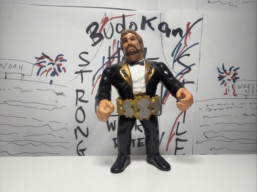 WWF Million Dollar Man Ted DiBiase Hasbro w Belt F...