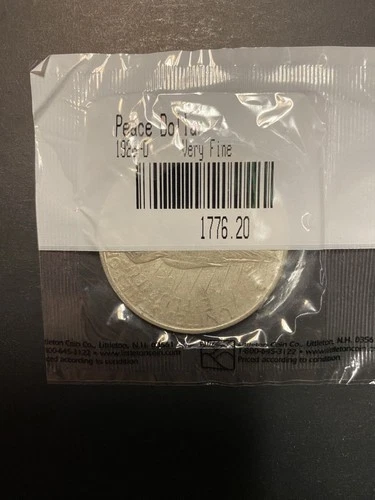 1926 - D - Peace Dollar Very Fine