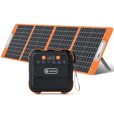 Portable 120W 98Wh Portable Power Station Optional With 100W 18V Solar Panel