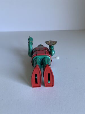 Masudaya Vintage Toy Robot Mini Knight in Armor made in japan