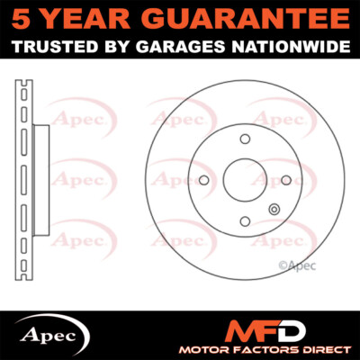 Fits Chevrolet Epica 2008-2010 2.0 D Apec Front Brake Disc 96329364