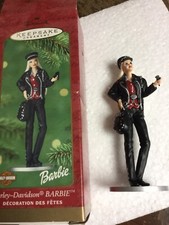 Hallmark Ornament Harley Davidson Barbie