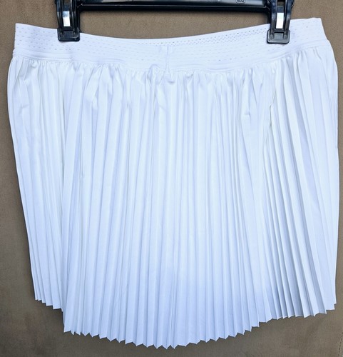 NEW Women's Large Nike Dri-FIT Advantage Pleated Tennis Skirt Skort DX1404-100 - Picture 4 of 8