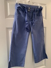 NWT Girl's Personal Identity Midnight Blue Capri Pants Size 10