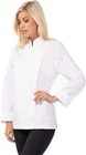 Chef Works Women's Lansing Chef Coat Long Sleeve, White, 2Xl, Nwt