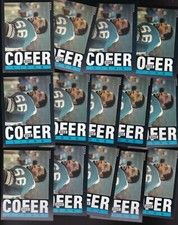 1985 Topps LOT OF (14) #55 MIKE COFER (RC) NM+ Detroit LIONS / U TENNESSEE