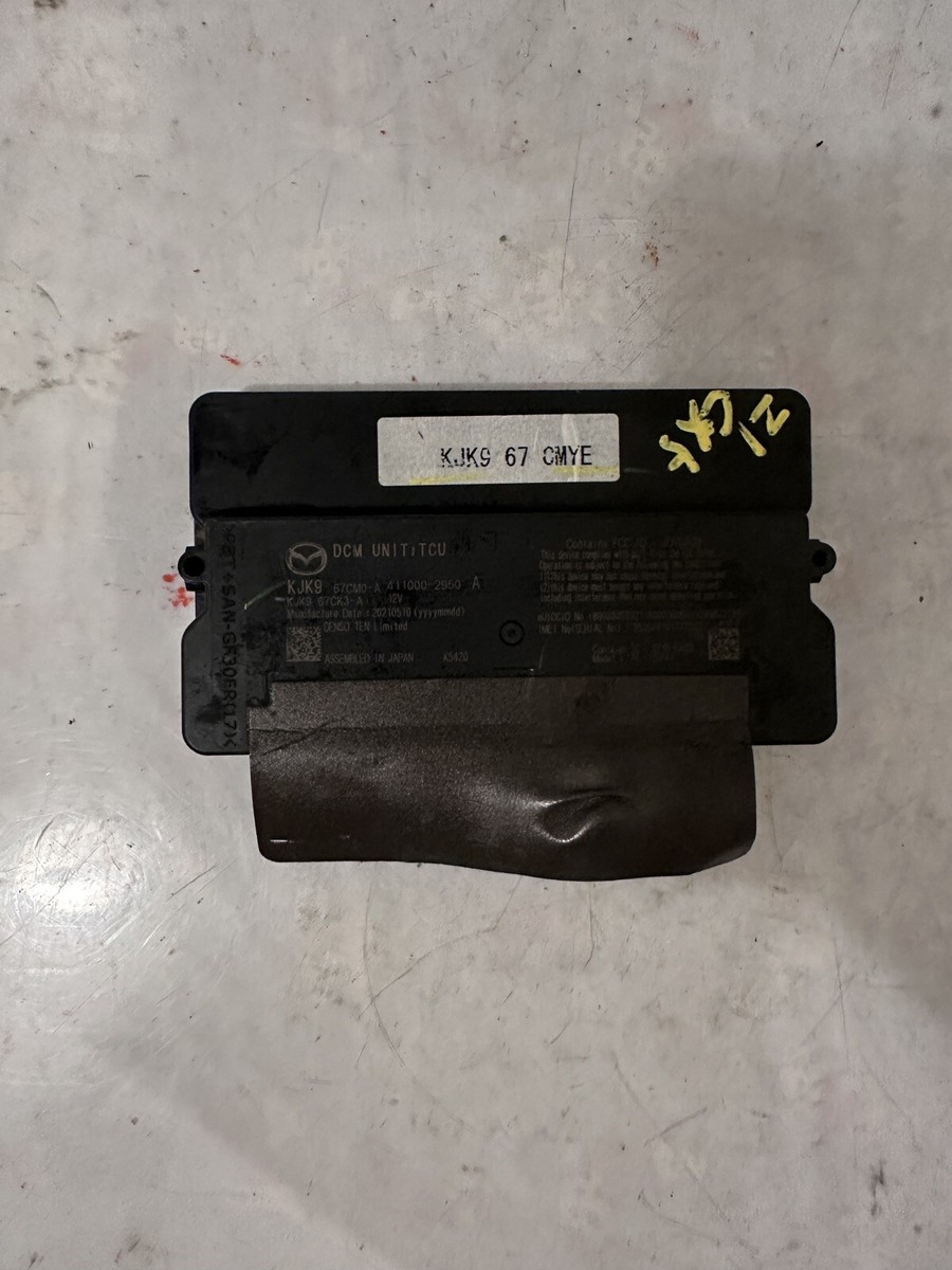 2021 MAZDA CX-5 DATA COMMUNICATION CONTROL MODULE UNIT OEM
