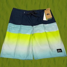 NWT-Quiksilver SZ: 27 Youth Boys Everyday Panel Board Shorts Swim Trunks
