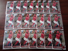 2022 Bowman Chrome Michel Triana #BCP-75 1st Year ROOKIE CARD Lot of 22-REDS