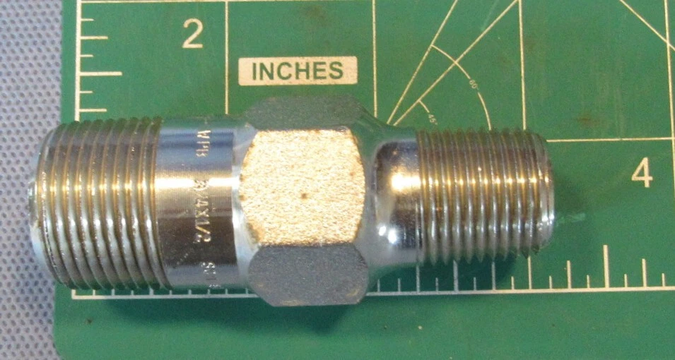 New J.B. Smith 3/4" x 1/2" Concentric Swage Carbon Steel TBE Sch 80 Galvanized - Image 2 of 4