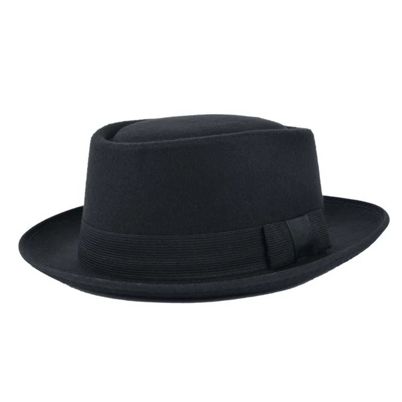 Black Men s BREAKING BAD BB Cosplay Hat Walter White Pork Pie Cap Heisenberg Hat