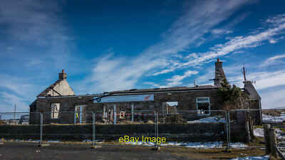 Foto 6x4 Hartside Cafe nach dem Brand Anfang März 2018 Gamblesby Fell c2018