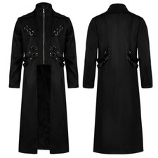 Hot Halloween Medieval Renaissance Coat Show Gothic Performance Costume Party